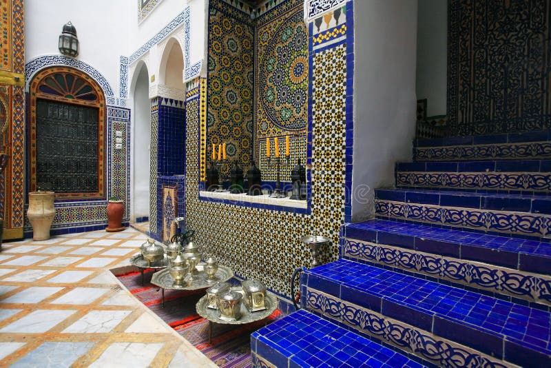 Moroccan indoor architecture