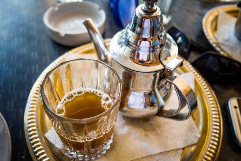 Moroccan high tea stock image. Image of arabic, africa 25526545