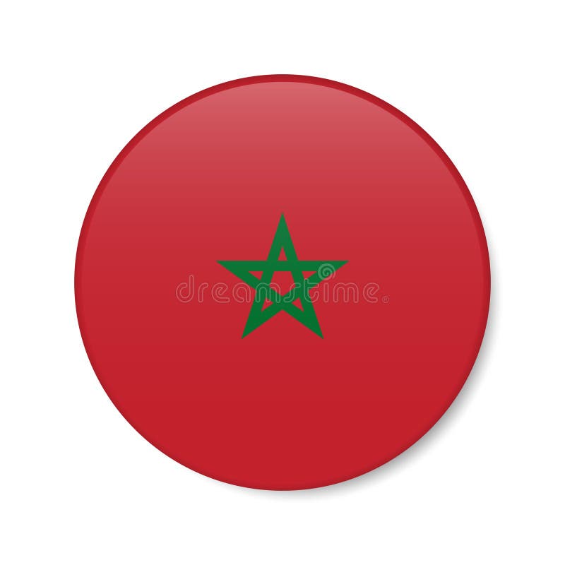 Drapeau Rond Maroc Royalty-Free Images, Stock Photos & Pictures