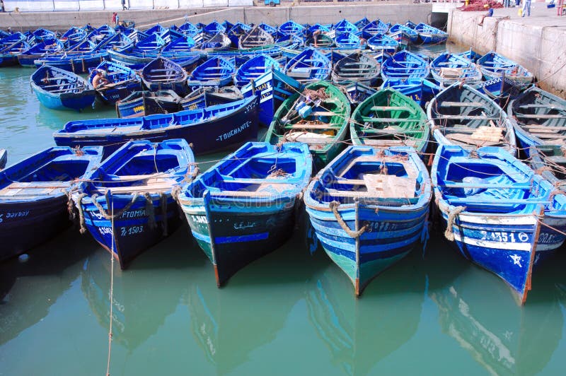 Morocco, Essaouira: boats