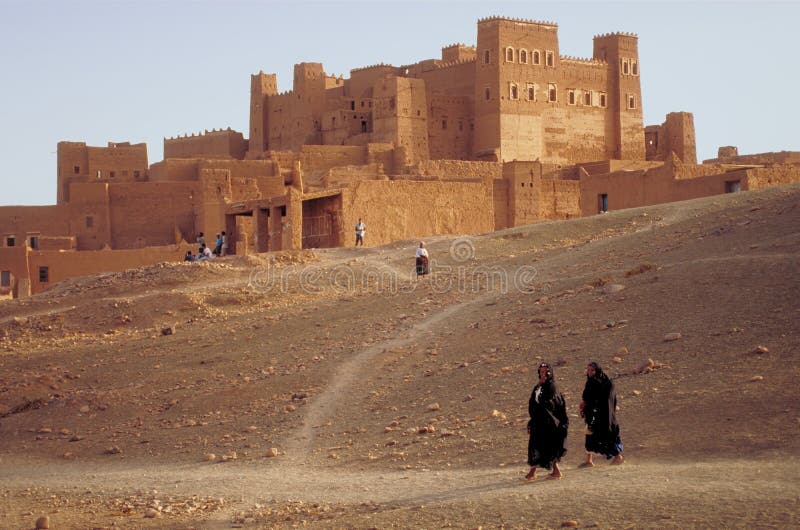 Morocco ksar stock photo. Image of ksour, oasis, earth 768188