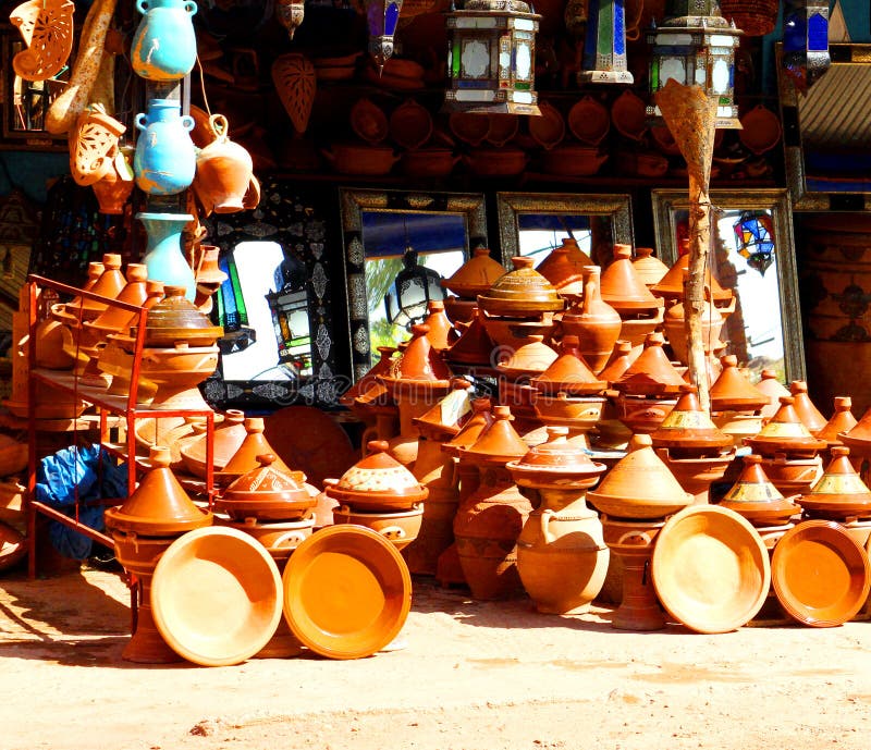 Morocco tradycyjne pamiątki zdjęcie stock Morocco tradycyjne pamiątki zdjęcie stock