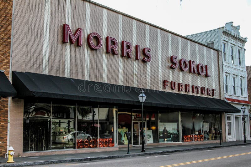 Morris Sokol Furniture. editorial stock photo. Image of street 44559743