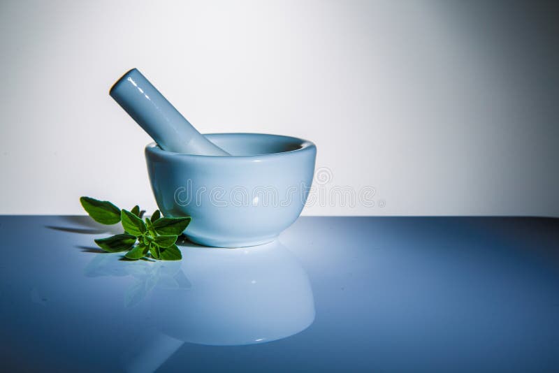 Mortar and Pestle stock photo. Image of grinder, medical 42152880
