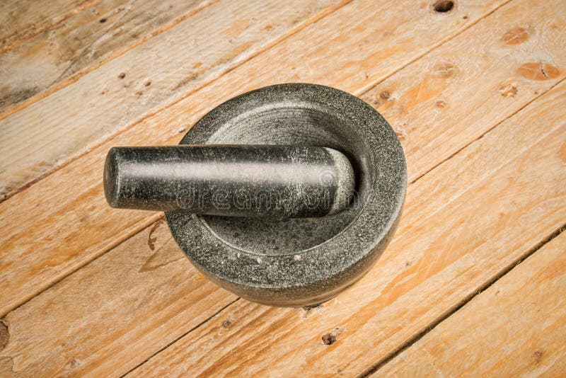 Mortar and pestle stock image. Image of manual, cuisine 142418689