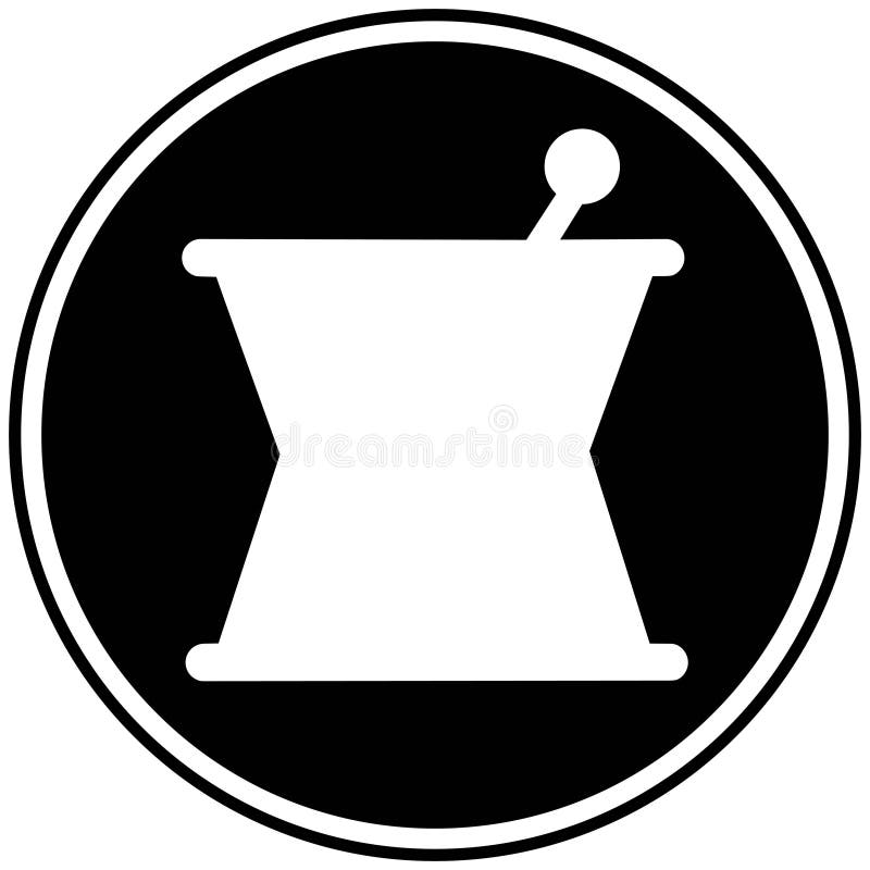 Mortar and Pestle Symbol