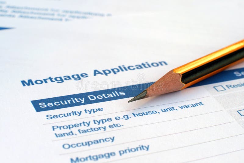 Mortgage application stock image. Image of fail, banks 16565953