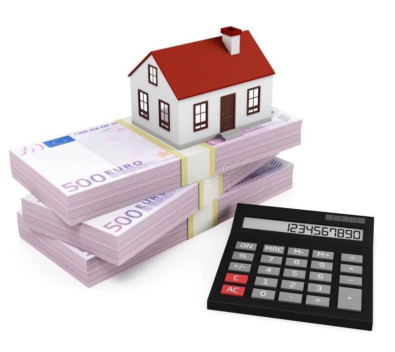 Mortgage calculator stock image. Image of house, broker 15401089