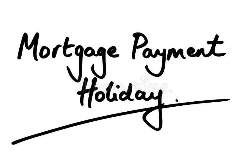 Mortgage Payment Holiday stock illustration. Illustration of holiday