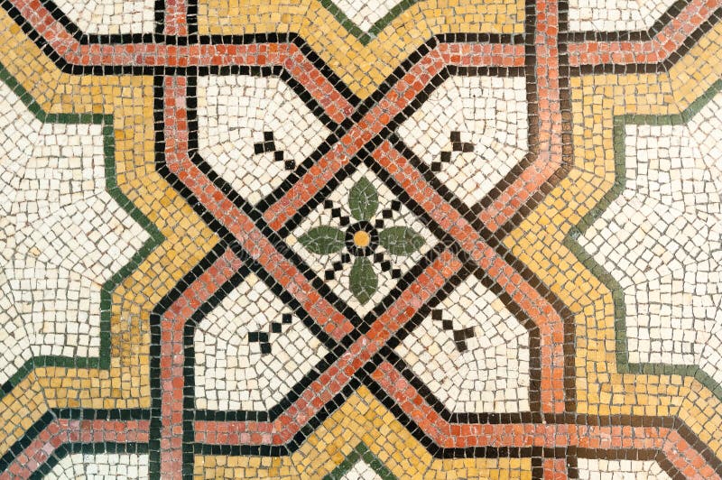 Mosaic floor