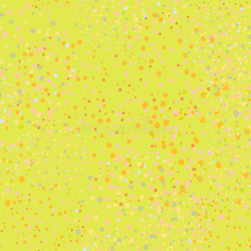 Classic Yellow Polka Dot Simple Background Wallpaper Image For