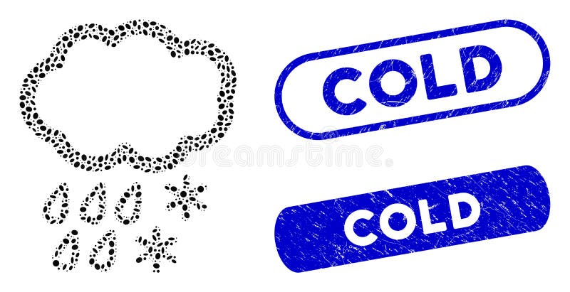 Cold case watermark stamp Royalty Free Vector Image