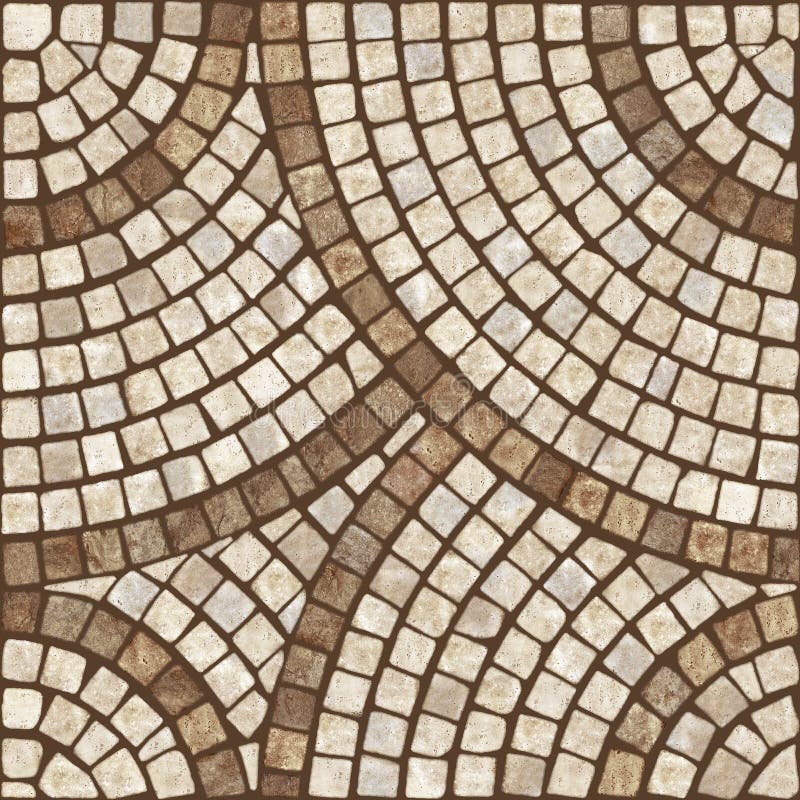 Mosaic texture.