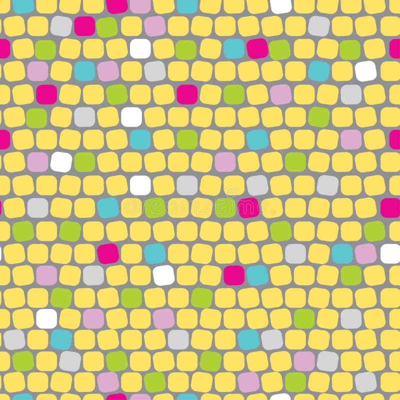 Mosaico bonito sem emenda ilustração stock Mosaico bonito sem emenda ilustração stock