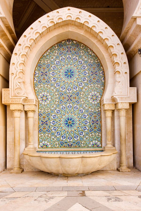 Mosaico e fontana