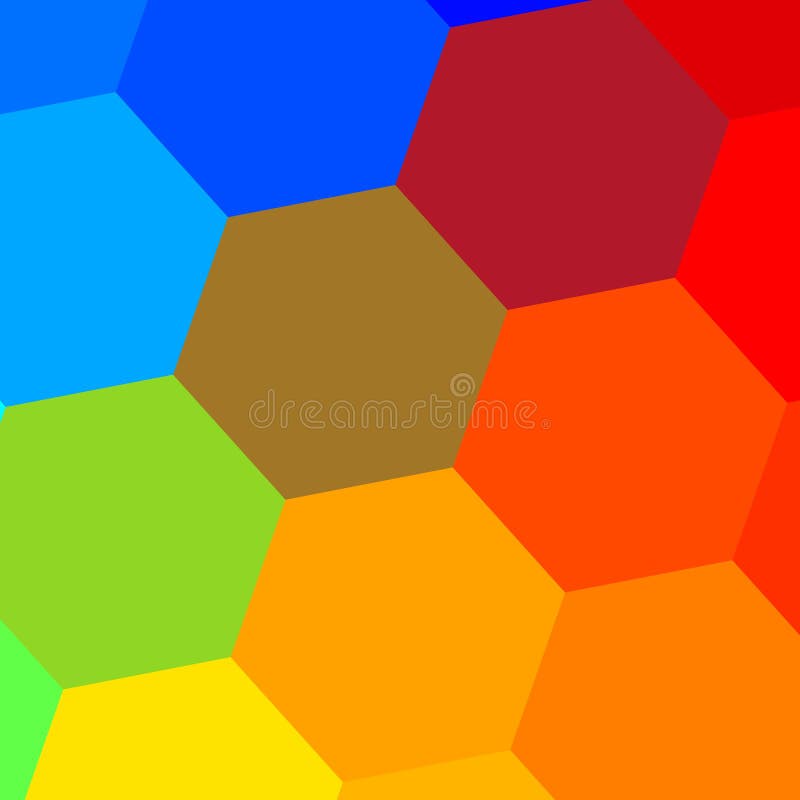 Mosaico hexagonal colorido simple abstraiga el fondo Modelo geométrico Composición decorativa de la teja Papel pintado hermoso stock de ilustración Mosaico hexagonal colorido simple abstraiga el fondo Modelo geométrico Composición decorativa de la teja Papel pintado hermoso stock de ilustración