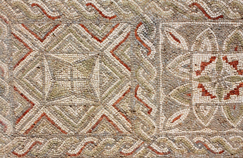 Mosaico romano foto de archivo libre de regalías Mosaico romano foto de archivo libre de regalías