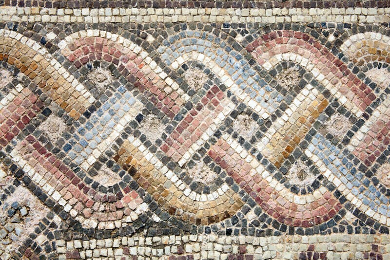 Mosaico romano fotos de archivo Mosaico romano fotos de archivo