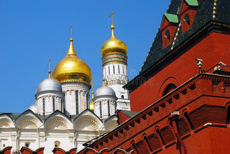 Moscow Kremlin. Archangels church and tower. UNESCO World Heritage Site. Moscow Kremlin. Archangels church and tower. UNESCO World Heritage Site.