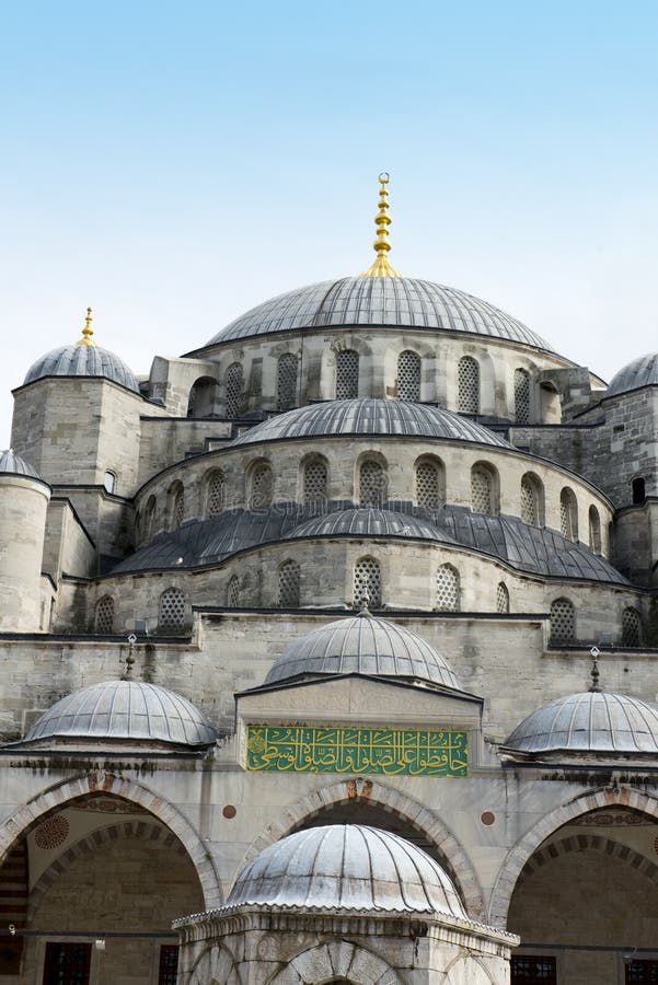 Moschea blu, destinazione di corsa, Costantinopoli Turchia
