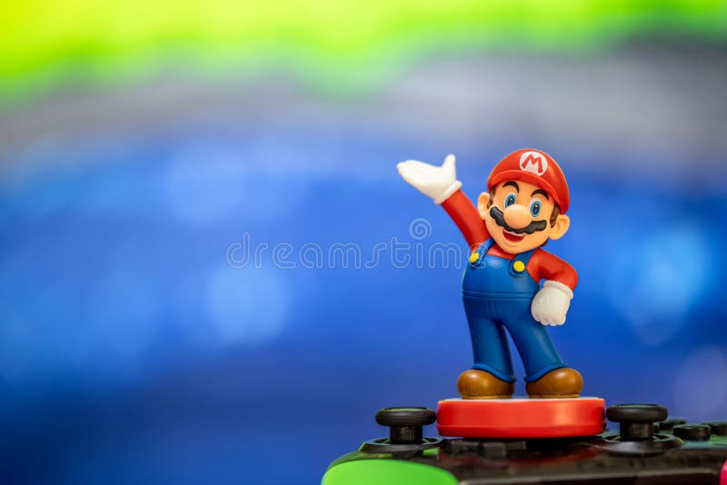 Fechamento No Super Mario - Personagem Do Jogo Da Plataforma Nintendo Foto  de Stock Editorial - Imagem de educacional, caderno: 149088103