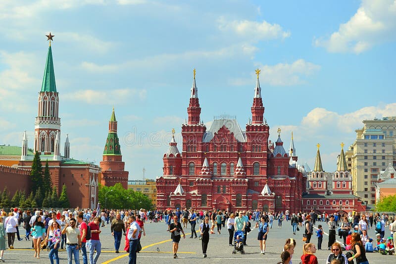 Moscow, Russia, city, 2018, megalopolis , the Red Square, Kremlin. Moscow, Russia, city, 2018, megalopolis , the Red Square, Kremlin