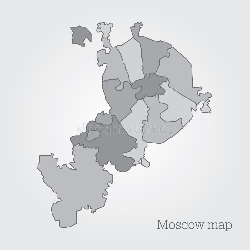 Москва карта svg