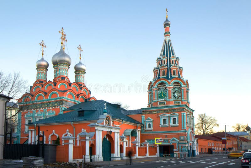 Moscow. The Church of St. Gregory Of Neocaesarea.