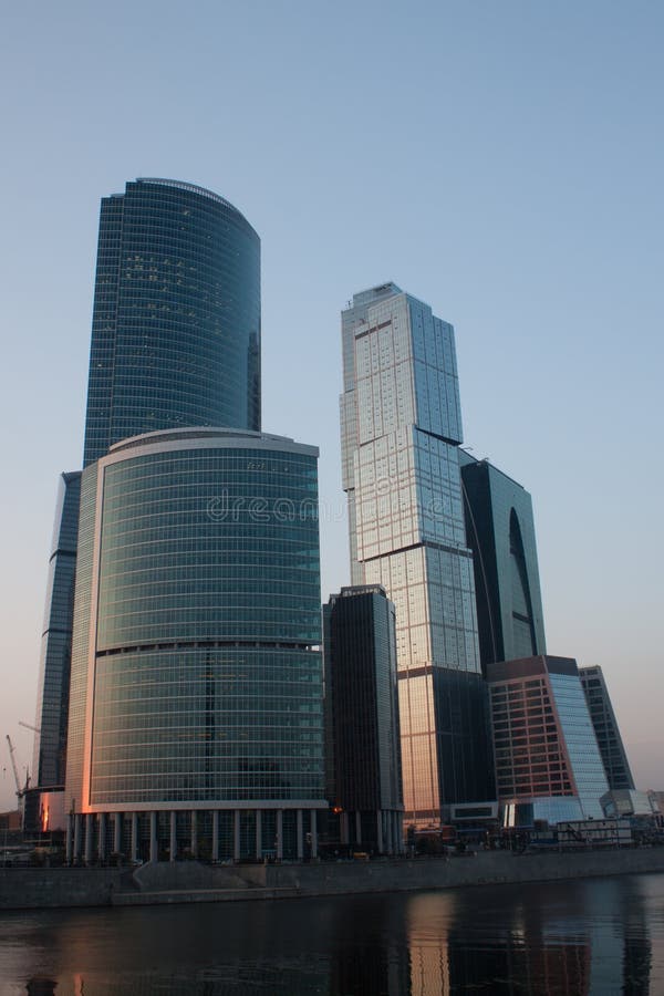 Moscow-city business center