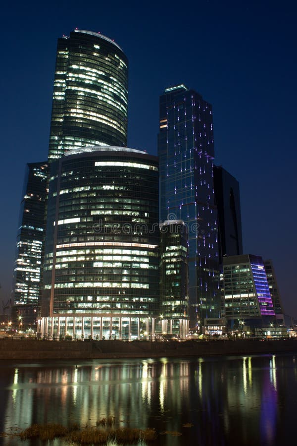 Moscow-city business center