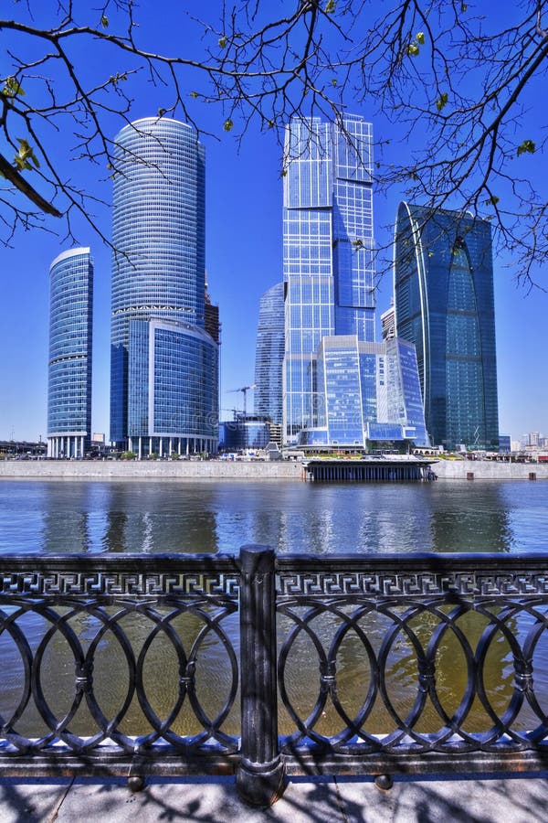 Moscow-city business center