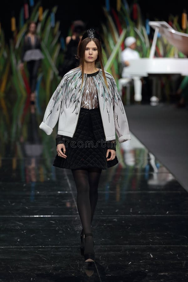 Moscow Fashion Week editorial image. Image of clothing - 41738580