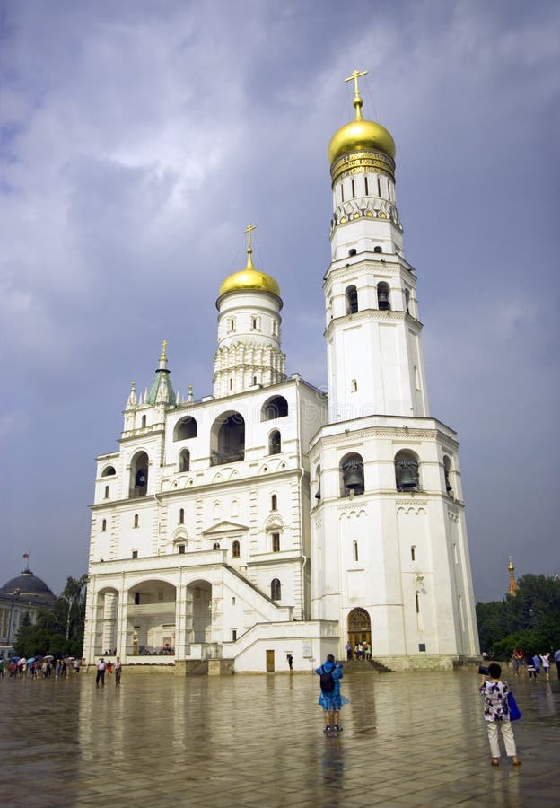 Moscow Kremlin Ivan the great bell tower stock photos Moscow Kremlin Ivan the great bell tower stock photos