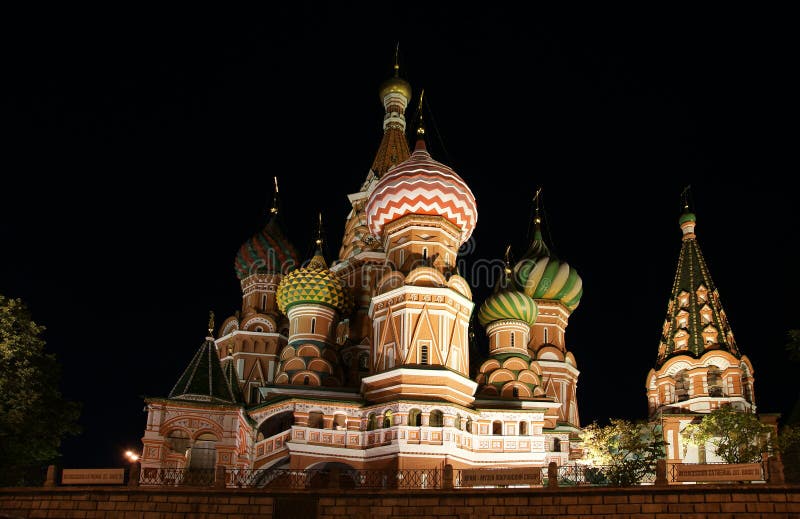 Moscow at night, Russia, Red Square