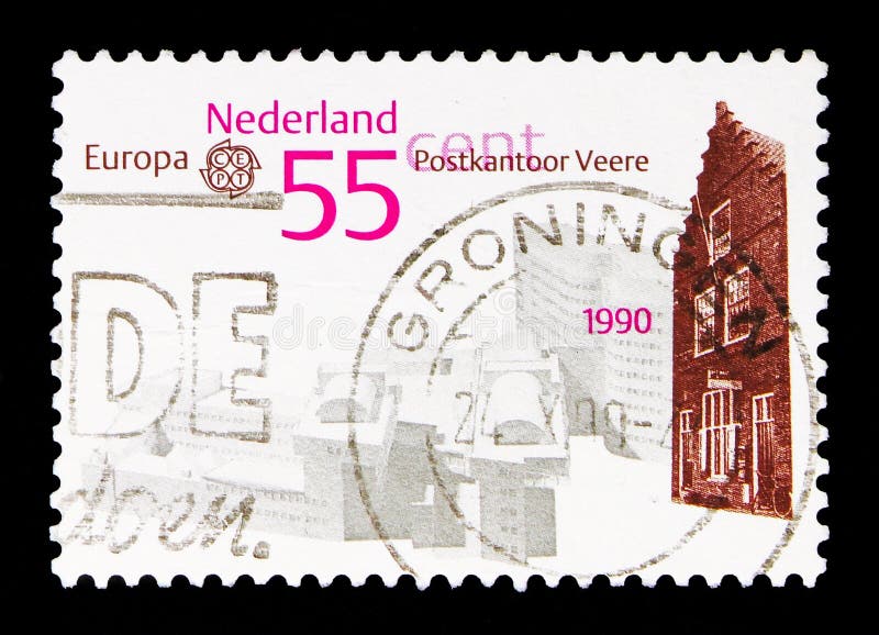 Post Office Veere, Europa (C.E.P.T Editorial Photography - Image of letter,  cept: 118510122