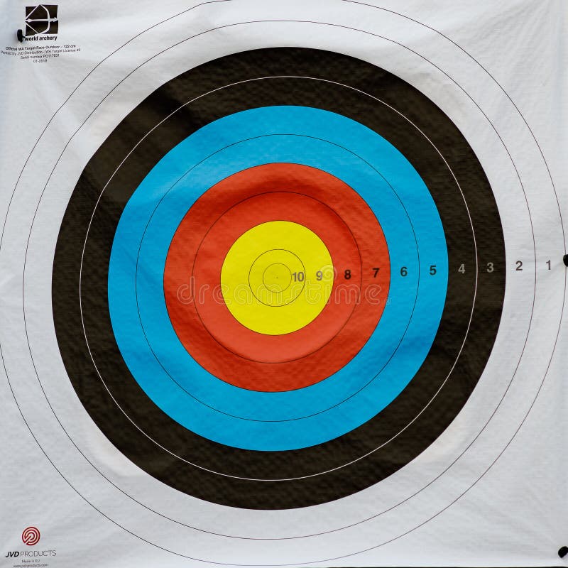 Moscow, Russia, September 06, 2019. MOSCOW HYUNDAI ARCHERY WORLD CUP, men from different countries compete in archery royalty free stock image Moscow, Russia, September 06, 2019. MOSCOW HYUNDAI ARCHERY WORLD CUP, men from different countries compete in archery royalty free stock image