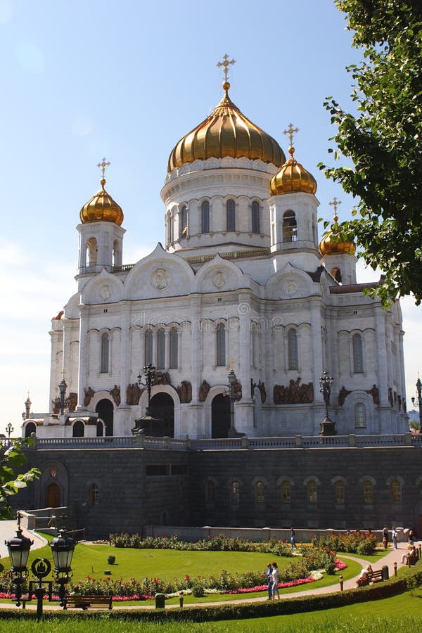 Moscow, Russia, Temple of the Christ of the Savior