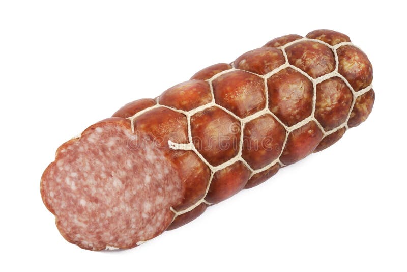 Moscow Russian Salami stock photo. Image of macro, salami 21343068