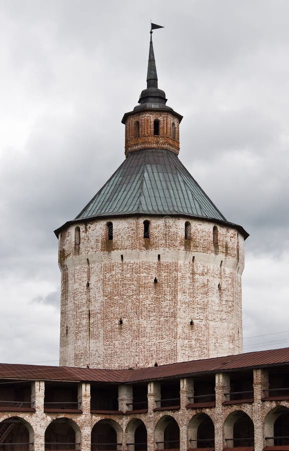 Moscow tower of Kirillo-Belozersky monastery