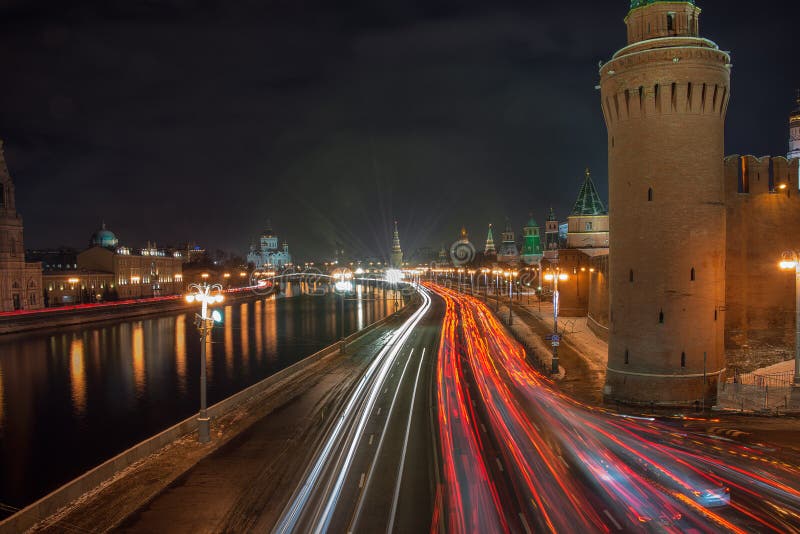Moscow traffic stock photography Moscow traffic stock photography
