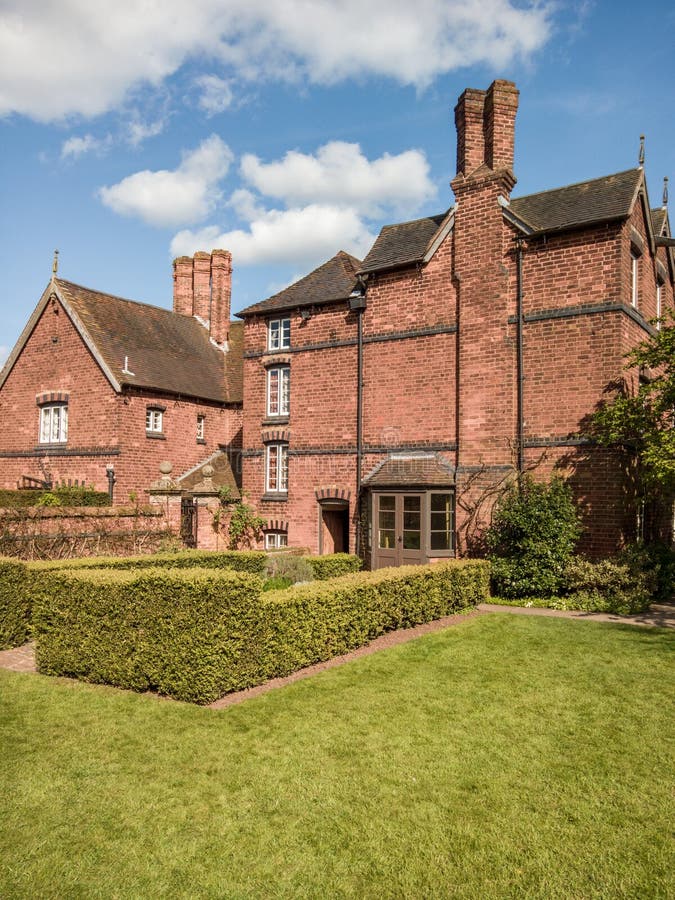 Moseley gamla Hall Elizabethan House, Wolverhampton, UK royaltyfri fotografi