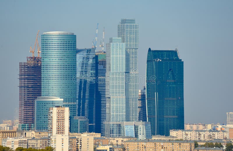 Moskau-Stadt lizenzfreie stockfotos Moskau-Stadt lizenzfreie stockfotos