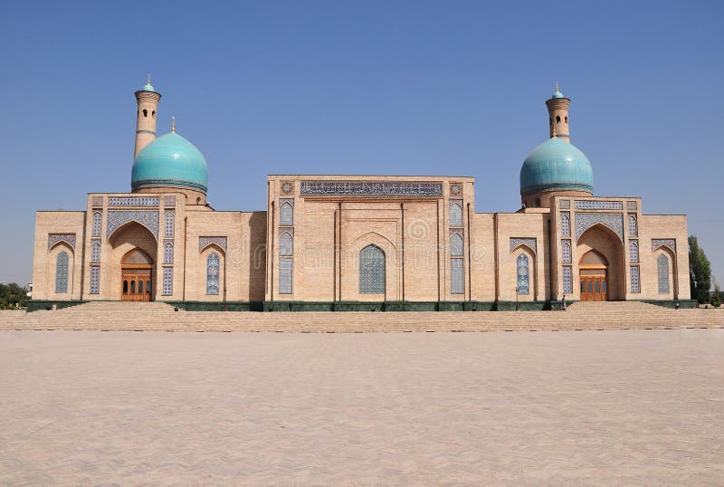 Moskee in Tashkent stock afbeelding Moskee in Tashkent stock afbeelding