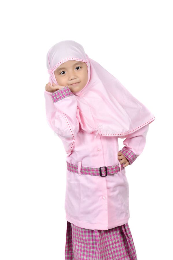 Moslem little girl