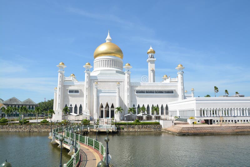 Mosque in BSB, Brunei stock images Mosque in BSB, Brunei stock images
