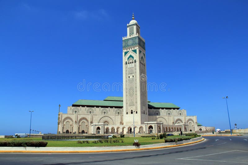 Mosque Hassan ll. in Casablanca, Morocco