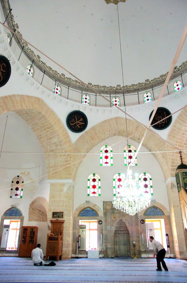 Mosque Interior, Antalya, Turkey Editorial Stock Photo Image of