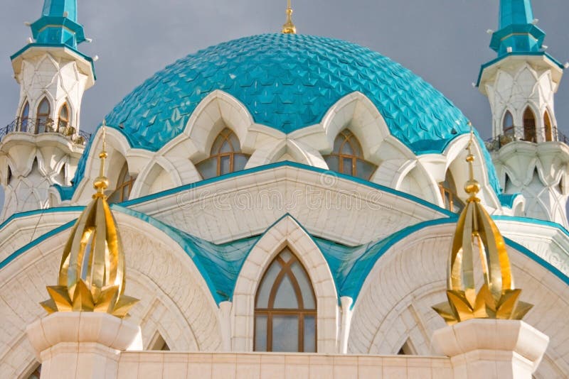 Qolsharif (Kul Sharif) Mosque. Kazan Kremlin. Russia