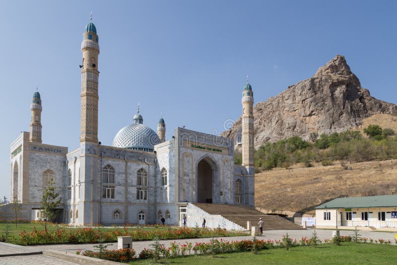 Mosque in Osh, Kyrgyzstan stock photography Mosque in Osh, Kyrgyzstan stock photography