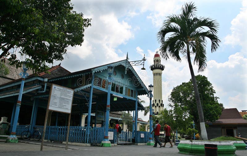 Mosque of Surakarta, Central Java Indonesia was completed in 1768 by Pakubuwono III